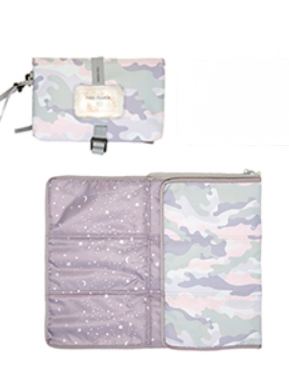TWELVELlittle Pastel Camo Baby Changing Clutch